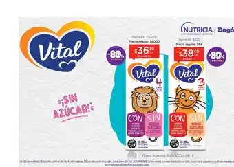 Farmacity Vital 4 Sin Azúcar 200ml oferta