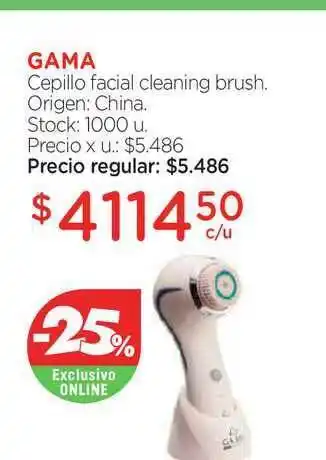 Farmacity Gama Cepilo Facial Cleaning Brush oferta