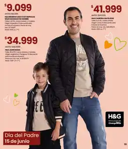 Changomas H&G remeras lisas o estampadas seleccionadas de hombre oferta