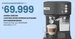 Changomas Cafetera oster expresso de 15 bares oferta
