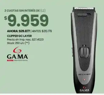 Changomas Clipper gc layer oferta