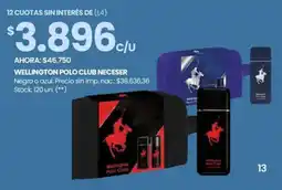 Changomas Wellington polo club neceser oferta