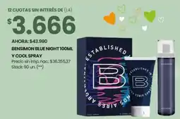 Changomas Bensimon blue night oferta