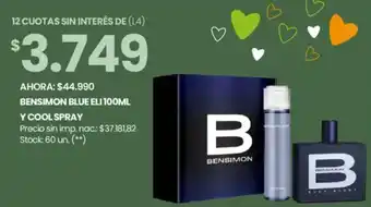 Changomas Bensimon blue eli oferta