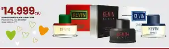 Changomas Kevin edt bordo black o spirit oferta