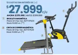 Changomas Bicicleta magnética oferta