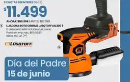 Changomas Lüsqtoff lijadora roto orbital lusqtoff lrl300 8 oferta