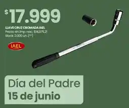 Changomas Iael llave cruz cromada oferta