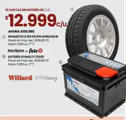 Changomas Neumático 185 65 R15 horizon III oferta