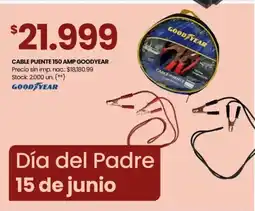 Changomas Goodyear cable puente 150 amp oferta