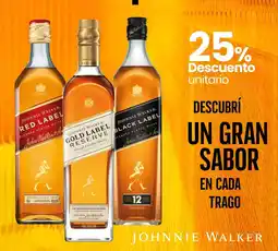 Changomas Johnnie walker oferta