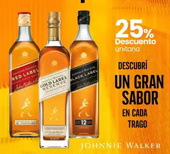 Changomas Johnnie walker oferta