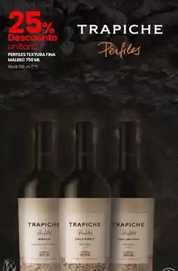 Changomas Trapiche perfiles oferta