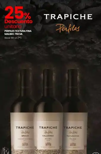 Changomas Trapiche perfiles oferta