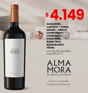 Changomas Alma mora oferta