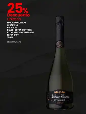 Changomas Navarro correas sparkling oferta