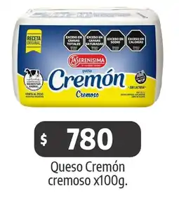 Autoservicio Capo Queso Cremón oferta
