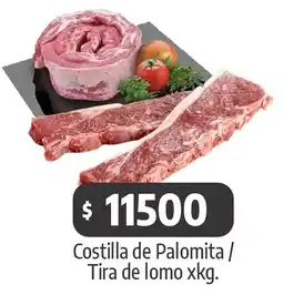Autoservicio Capo Costilla de Palomita / Tira de lomo oferta