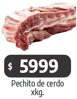 Autoservicio Capo Pechito de cerdo oferta