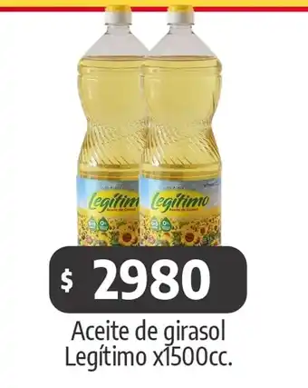Autoservicio Capo Aceite de girasol Legítimo oferta