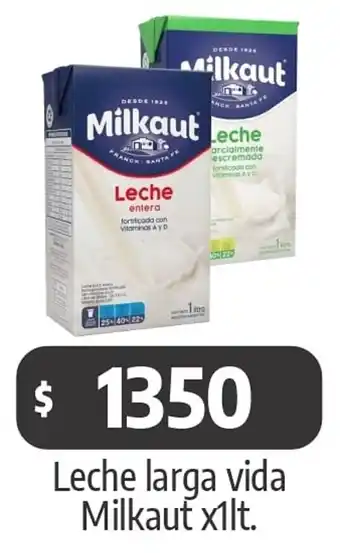Autoservicio Capo Leche larga vida Milkaut oferta