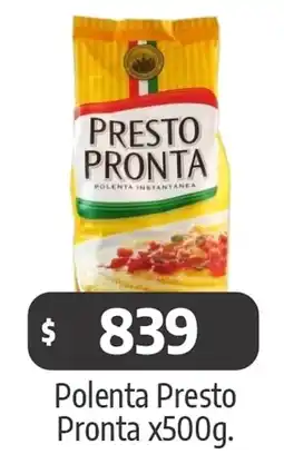 Autoservicio Capo Polenta Presto Pronta oferta