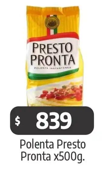 Autoservicio Capo Polenta Presto Pronta oferta