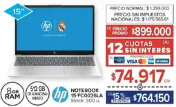 Carrefour HP Notebook 15-FC0036LA oferta