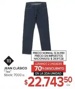 Carrefour Tex jean clásico oferta