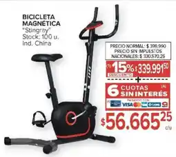 Carrefour Stingray bicicleta magnética oferta