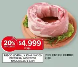Carrefour Pechito de cerdo oferta