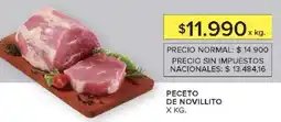 Carrefour Peceto de novillito oferta