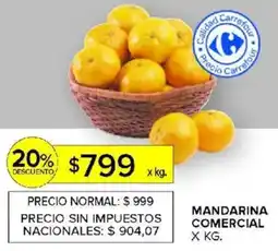Carrefour Mandarina comercial oferta