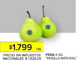 Carrefour Huella natural pera oferta