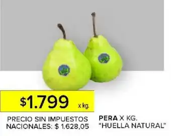 Carrefour Huella natural pera oferta