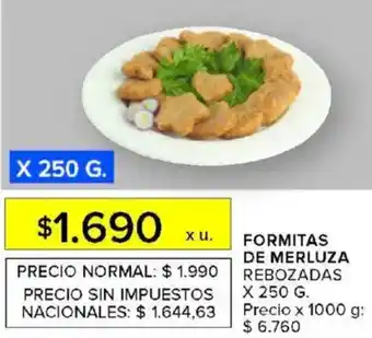 Carrefour Formitas de merluza rebozadas oferta