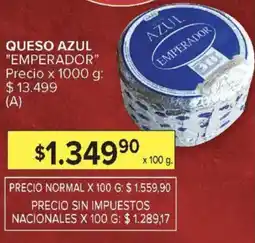 Carrefour Emperador queso azul oferta
