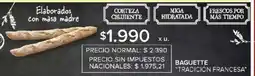Carrefour Tradición francesa baguette oferta