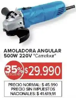 Carrefour Carrefour amoladora angular oferta