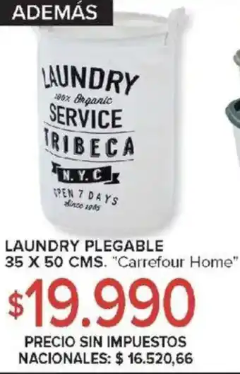 Carrefour Carrefour home laundry plegable oferta