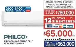 Carrefour Philco aire acondicionado split oferta