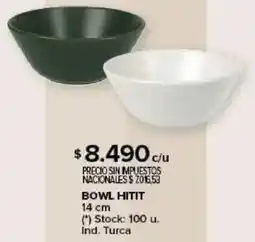 Carrefour Bowl hitit oferta