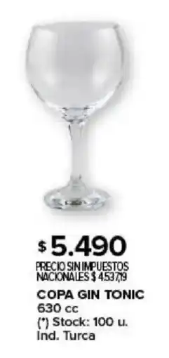 Carrefour Copa gin tonic oferta