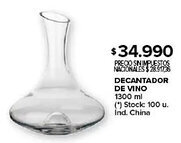 Carrefour Decantador de vino oferta