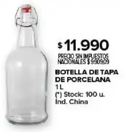Carrefour Botella de tapa de porcelana oferta