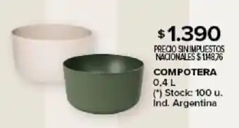 Carrefour Compotera oferta