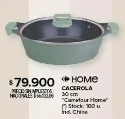 Carrefour Carrefour home cacerola oferta