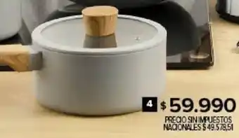 Carrefour Cacerola con mango scandi oferta