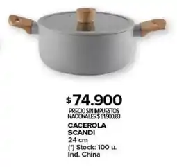 Carrefour Cacerola scandi oferta