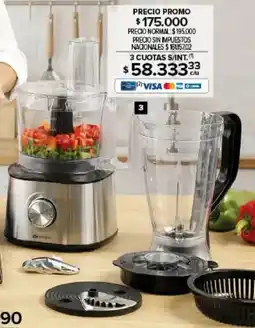 Carrefour Multiprocesador mfp1000 oferta